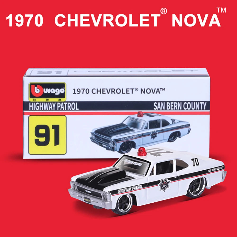 Diecast Car Model 1:64 Scale Metal Collectible Toy