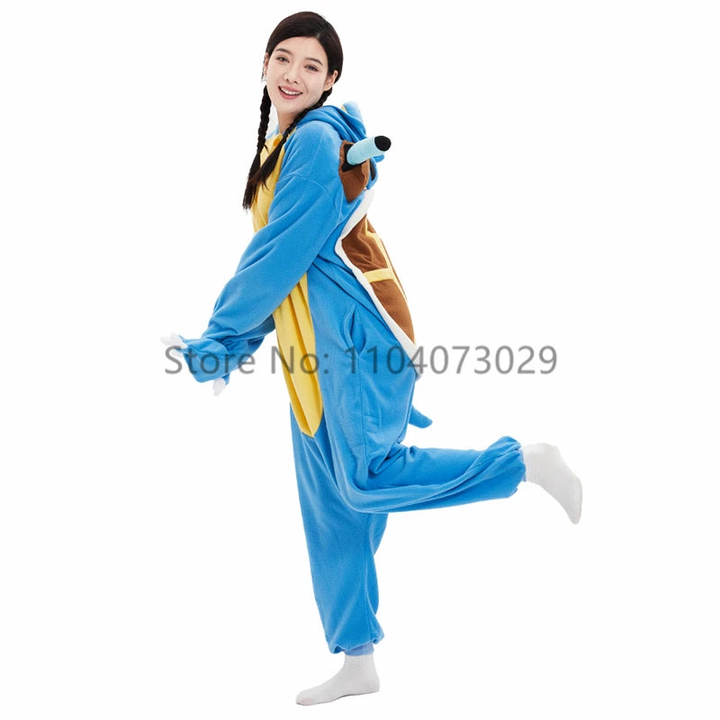 Animal Kigurumi Pajamas – Turtle Halloween Onesie Costume