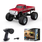 Mini RC Crawler Car 4WD Off-Road with Lights, Remote Control