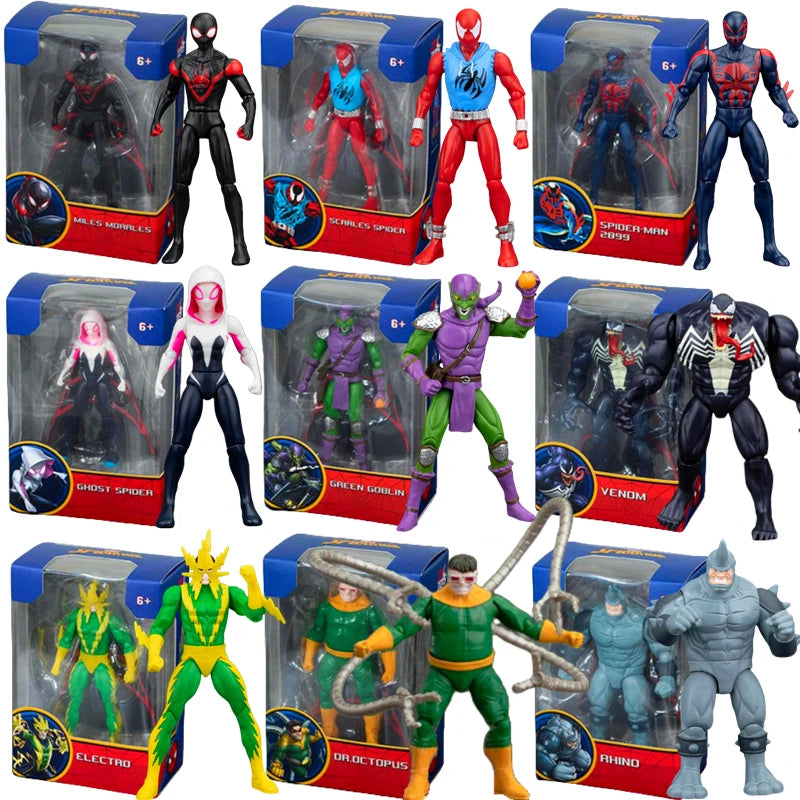 4 Inch Superhero Action Figures – Collectible PVC Models for Display