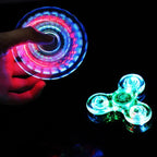 LED Fidget Spinner – Glow in the Dark Stress Relief Toy