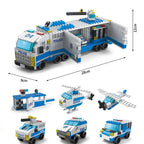 City Building Blocks – 6-in-1 Vehicle Set