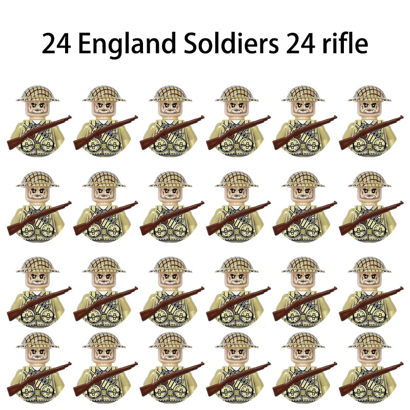 Army Building Blocks Set – Soldier & Military Construction Toy