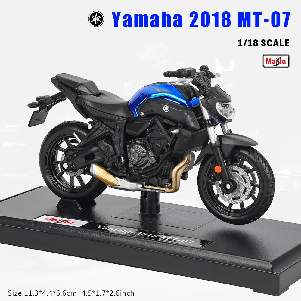 1:18 Diecast Motorcycle – Alloy Model Collection