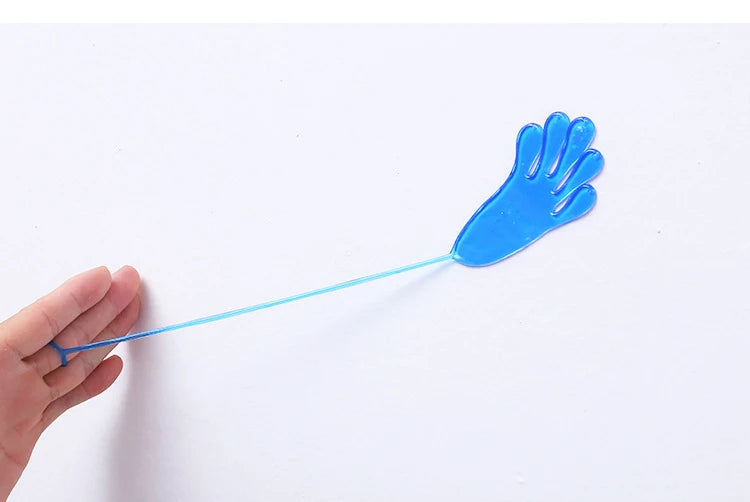 5-50 Pcs Kids Funny Sticky Hands toy Palm Elastic Sticky Squishy Slap Palm Toy Novelty Gift Party Toys Birthday For Children