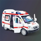 Diecast Emergency Car – 1:32 Mini Model