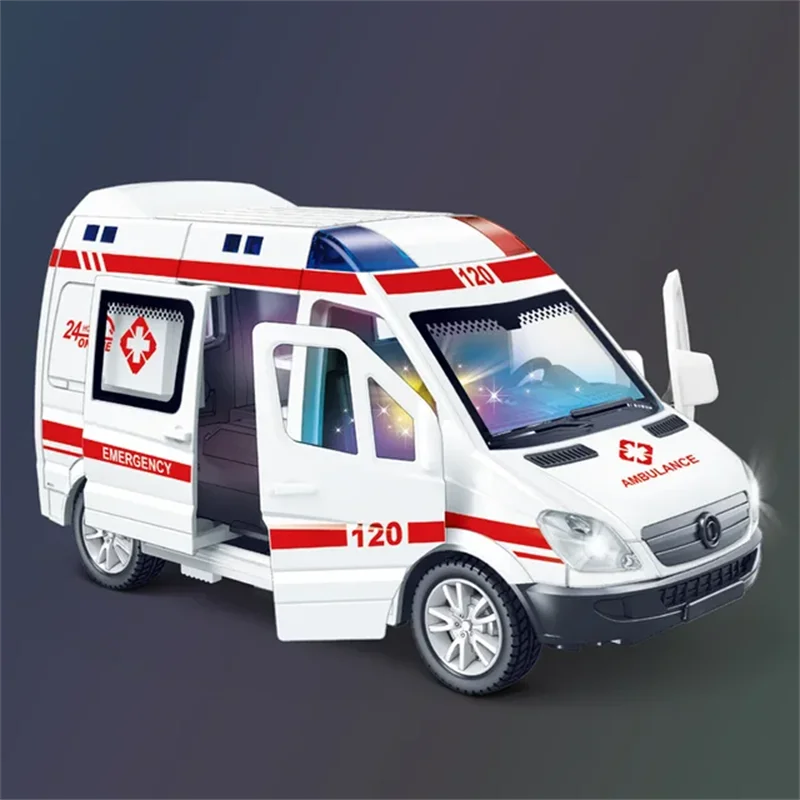 Diecast Emergency Car – 1:32 Mini Model