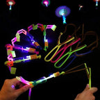 LED Flying Rocket Toy – Light Up Party Toy