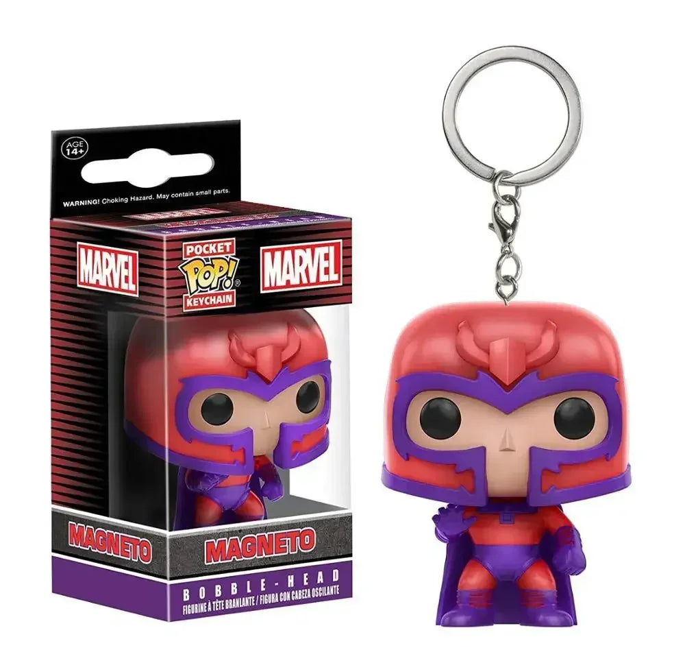 Superhero Keychain Figure – 4cm Vinyl Collectible Toy