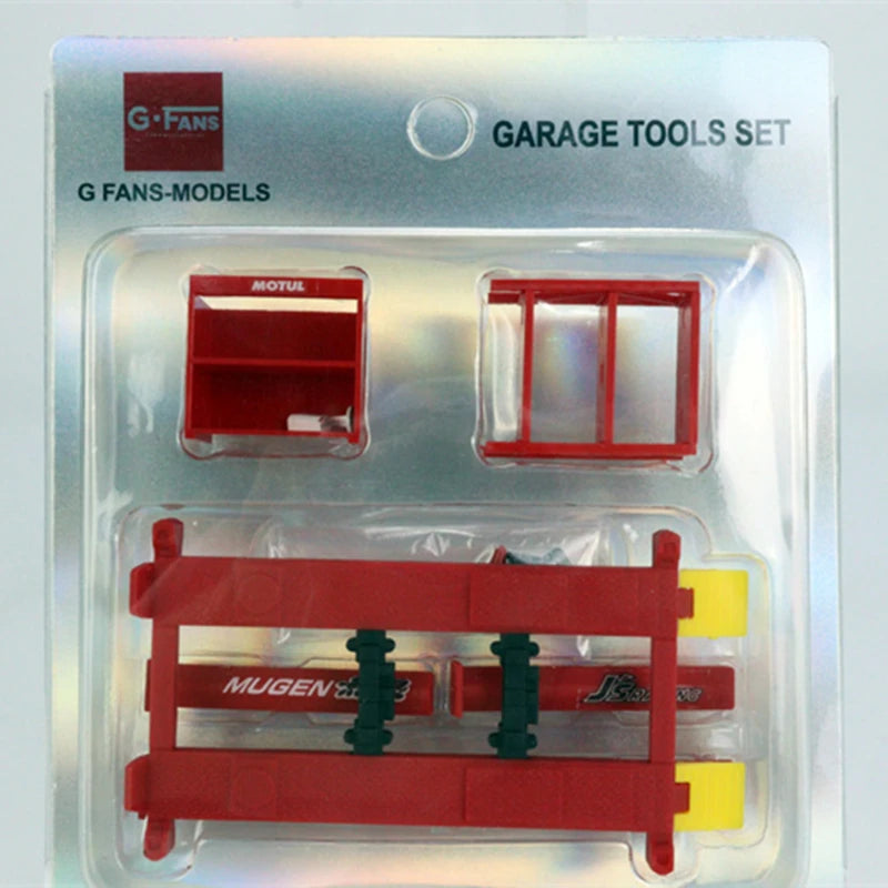 1:64 Diecast Car Model – Maintenance Scene Set