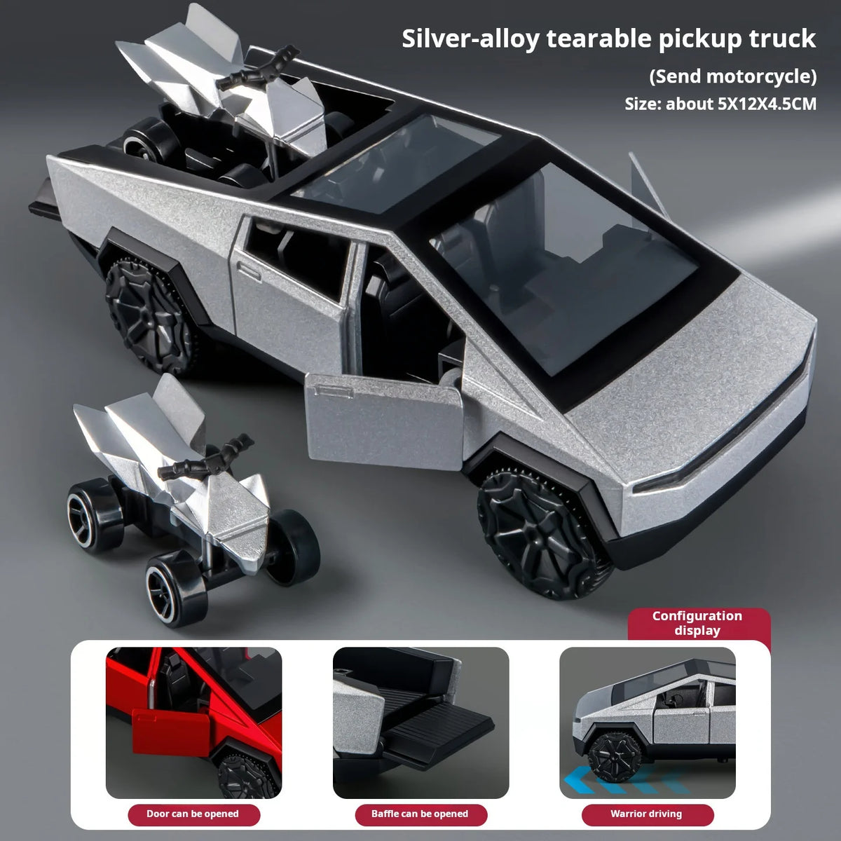 Diecast Off-Road Car – 1:36 Metal Toy