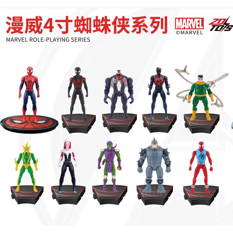 4 Inch Superhero Action Figures – Collectible PVC Models for Display