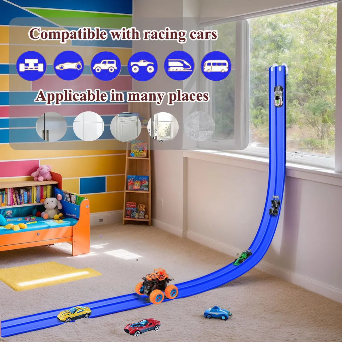 Flexible Race Track – DIY Portable Toy Car Track