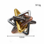 Metal Brain Teaser IQ Puzzle for Kids & Adults