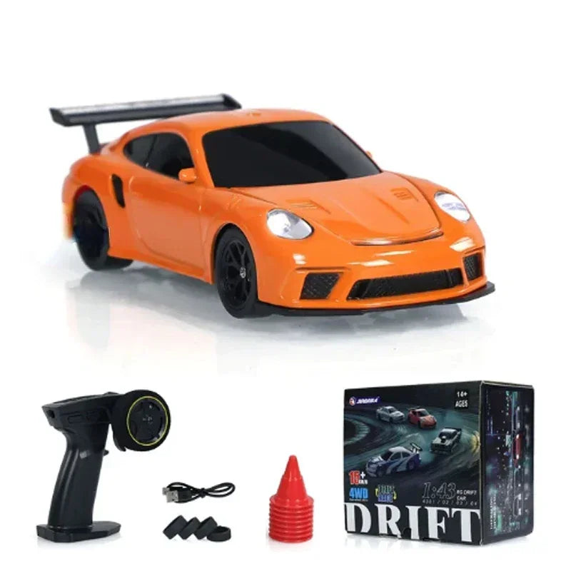 RC Drift Car 1:43 4WD Mini Remote Control Racing Car