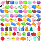 Mochi Squishies – Kawaii Mini Animal Squeeze Fidget Toys