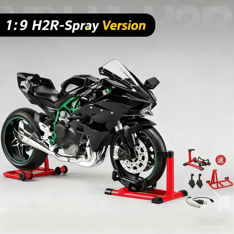 1:9 Alloy Motorcycle Model Diecast Racing Collectible
