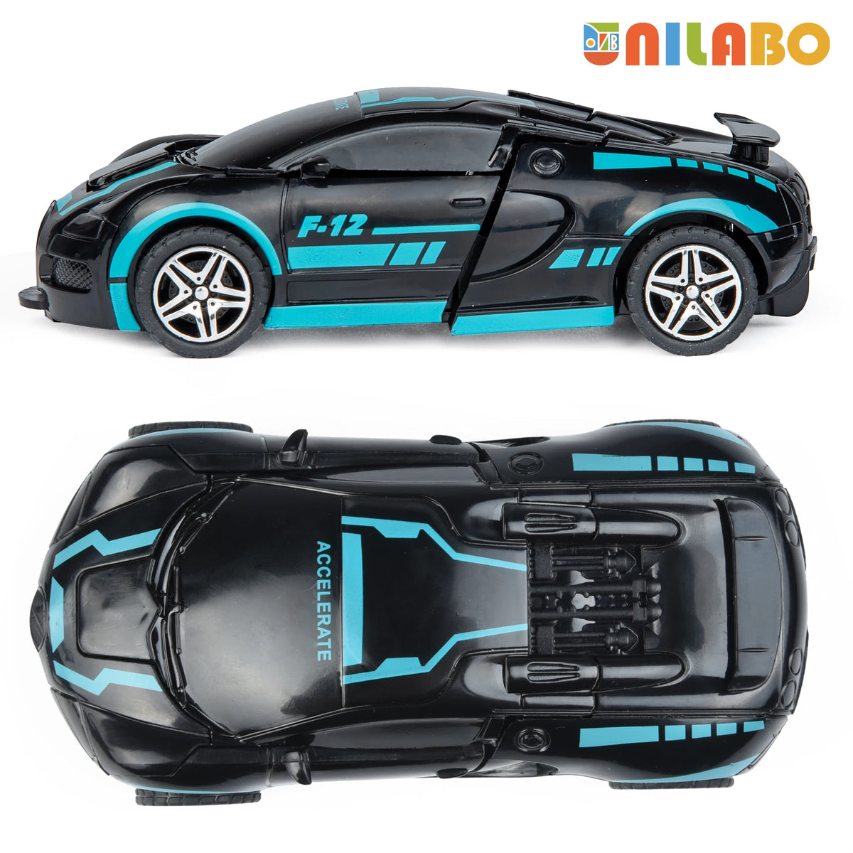 Transformable Robot Car – Diecast Toy