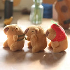 Capybara Plush Toy – Kawaii Fluffy Stuffed Animal