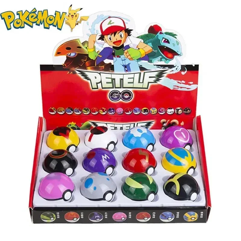 12-Piece Anime Figure Set with Character Collectibles