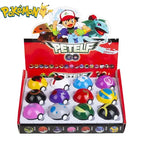 12-Piece Anime Figure Set with Character Collectibles