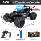 Remote Control Car 1:16 2WD Off-Road Climbing Vehicle with LED Lights