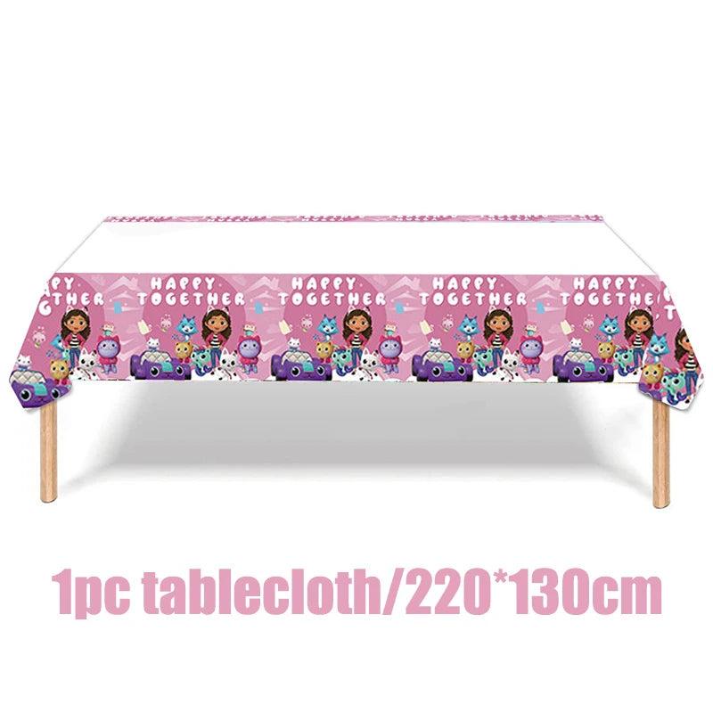 Birthday Party Supplies – Kids Tableware & Decoration Set