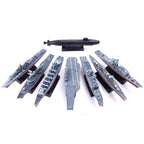 Battleship Model Kit – 1:1200 Scale Warship Assembly