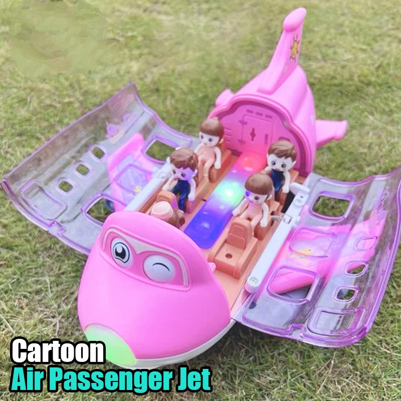 Airplane Toy – Aircraft Model for Kids with Music Simulation