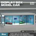 1:64 Garage Diorama – Miniature Model Scene Display