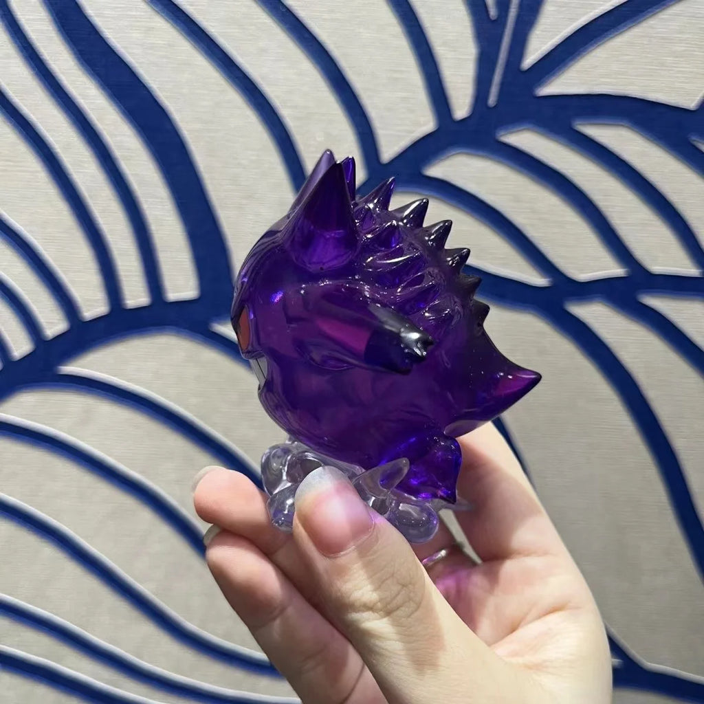 Transparent Anime Figure 8cm PVC Collectible Display Model