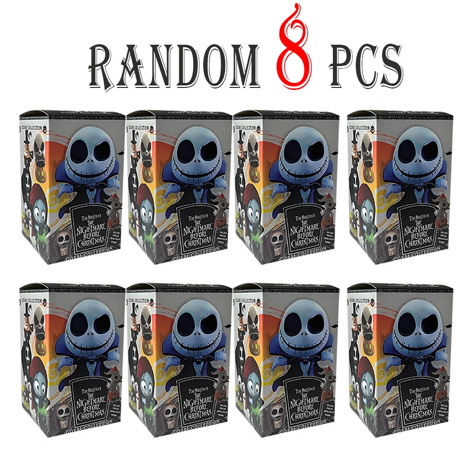 The Nightmare Before Christmas Blind Box Hot Figures Jack Sally Cosbi Collectible Figurine Doll Friend Birthday/Christmas Gifts