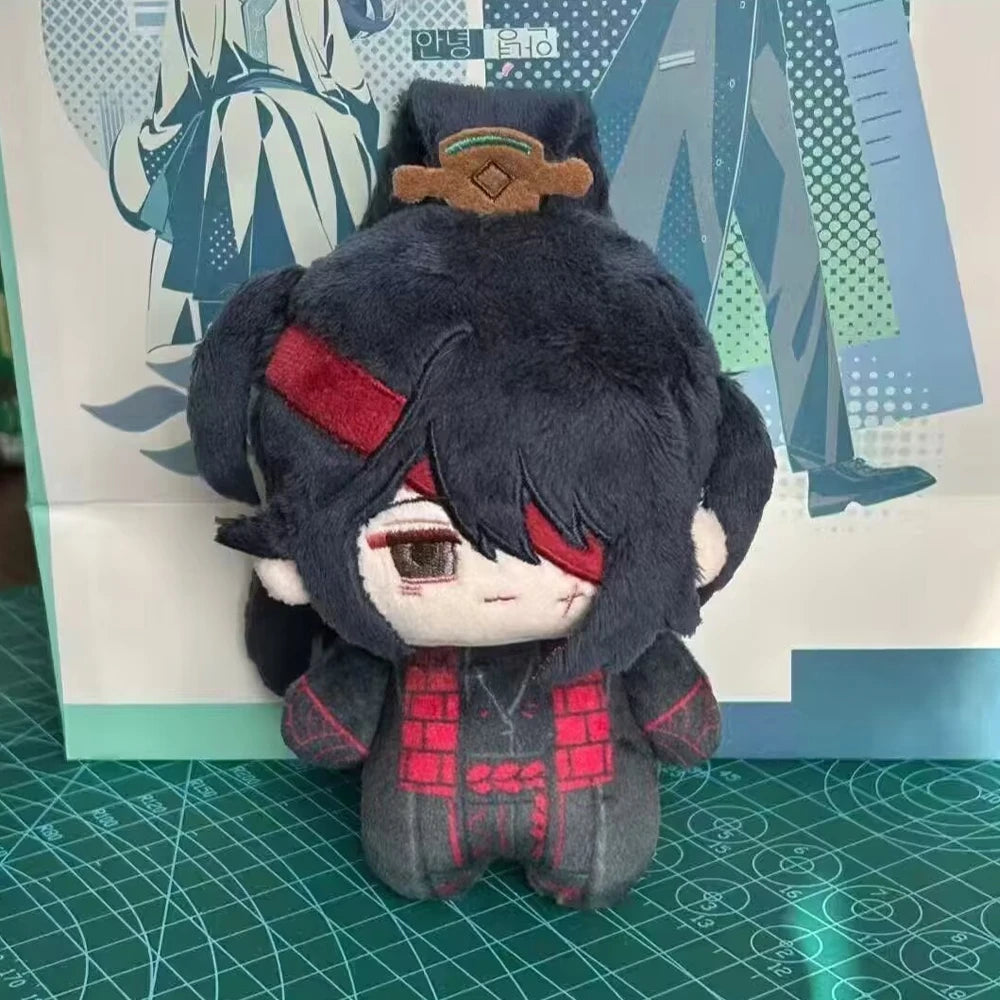 Anime Plush Doll 10cm Soft Stuffed Toy for Room Decoration