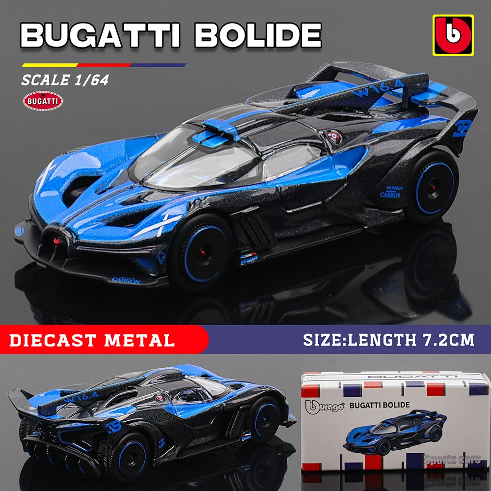 1:64 Diecast Car – Metal Model Vehicle for Collection & Display