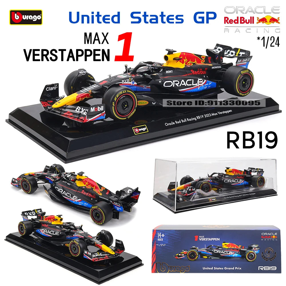 1:24 F1 Diecast Model Car – Metal Racing Collectible