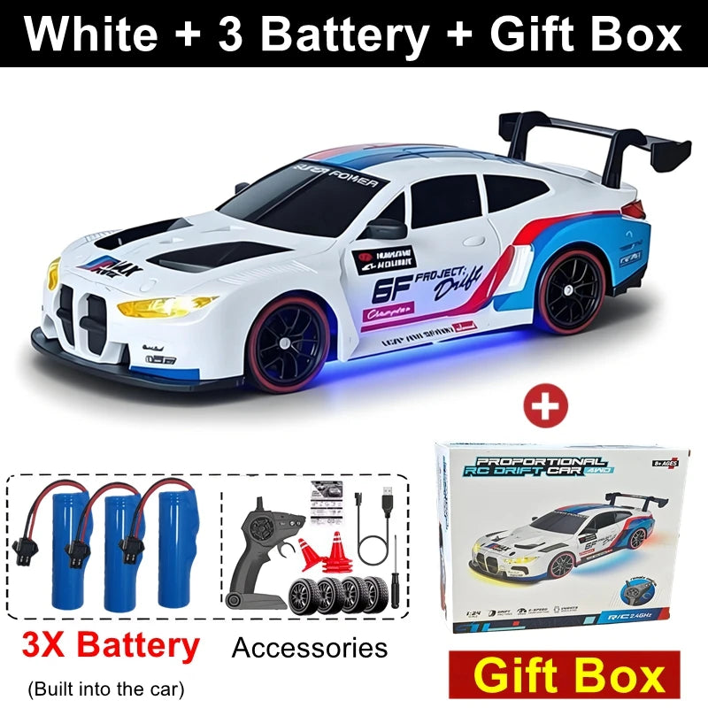 RC Drift Car – High-Speed Racing Car with LED