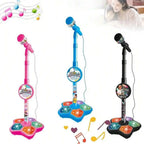 Kids Karaoke Microphone with Stand Portable Singing Toy
