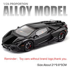 Diecast Sports Car – 1:24 Alloy Toy