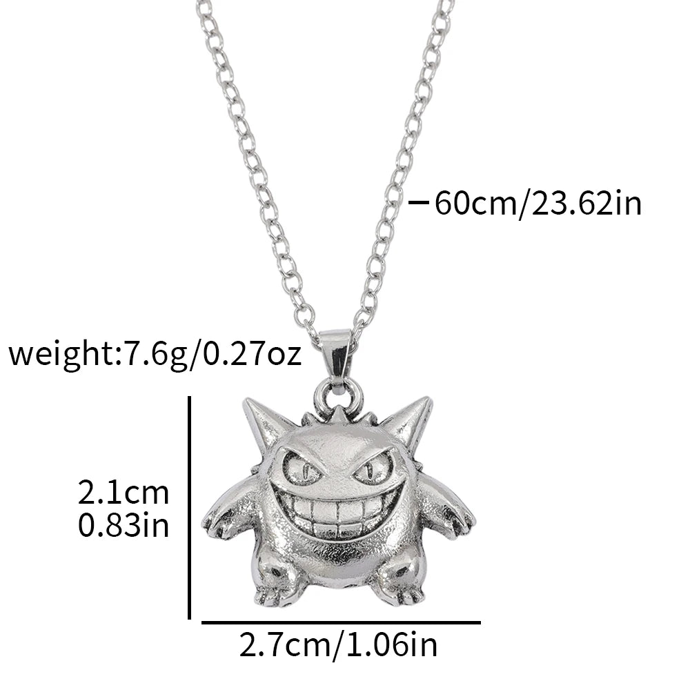 Anime Pendant Necklace – Metal Cosplay Jewelry for Fans