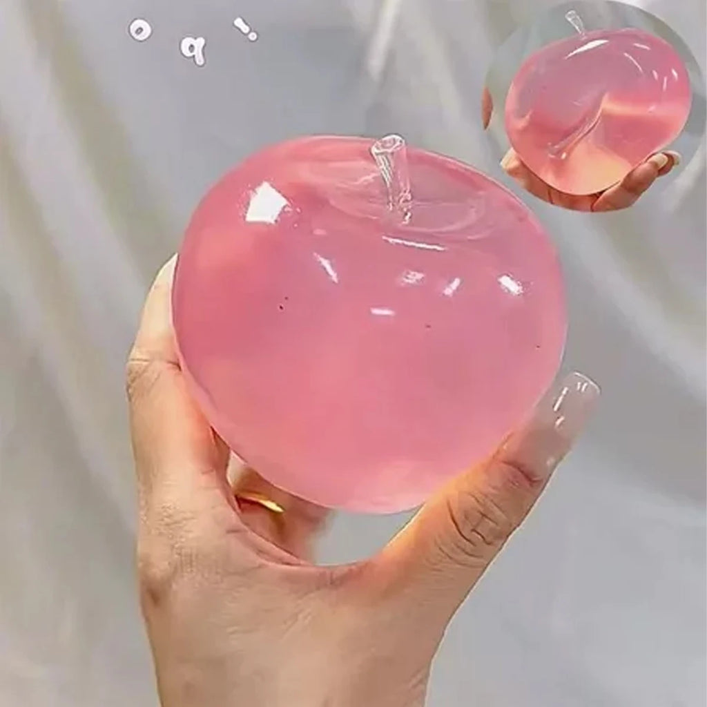 Apple Squishy Fidget Toy – Slow Rising Fruit Squeeze Toy