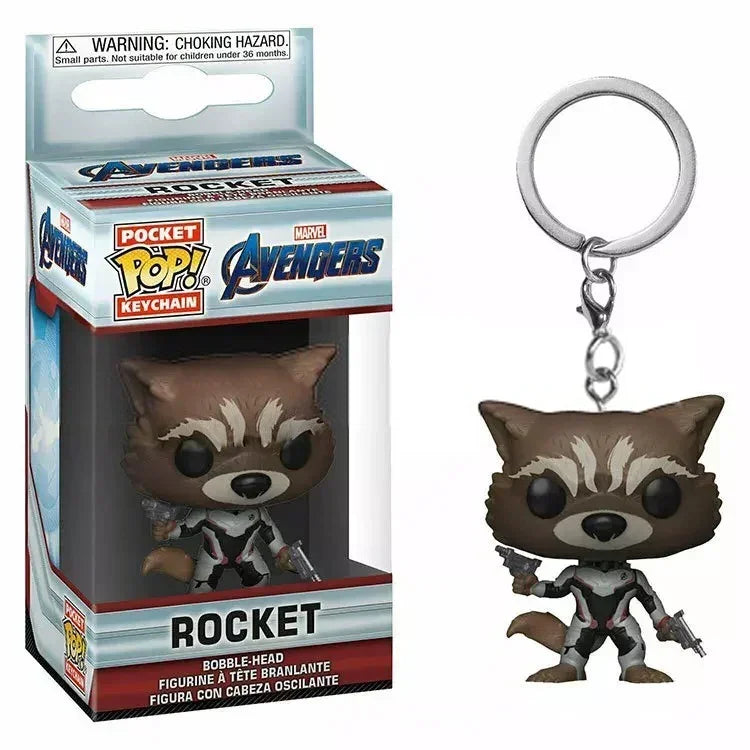 Superhero Keychain Figure – 4cm Vinyl Collectible Toy
