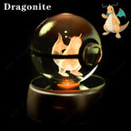 3D Crystal Ball Night Light Glass LED Collectible Lamp