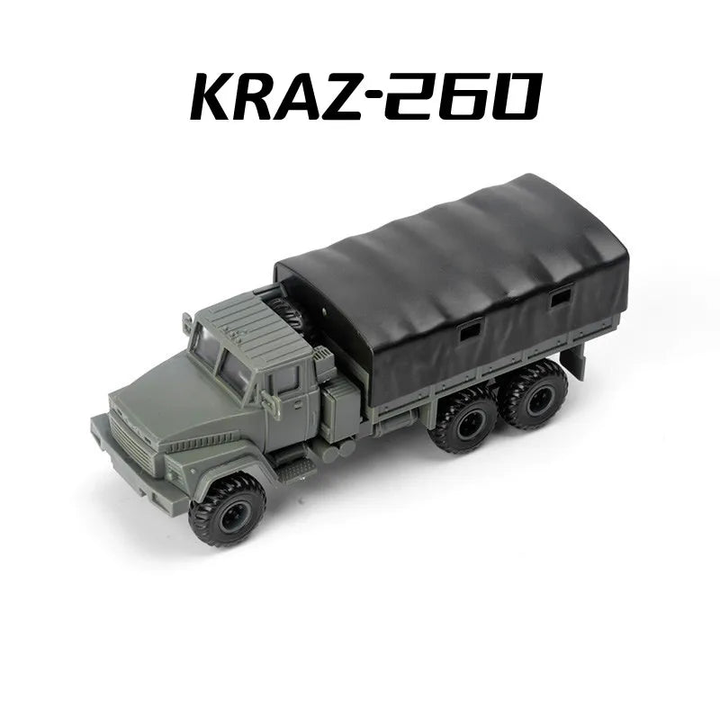 Military Vehicle Model Kit – 1/72 Scale Assembly Set