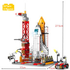 Space Rocket Building Blocks – Manned Spacecraft Model Kit