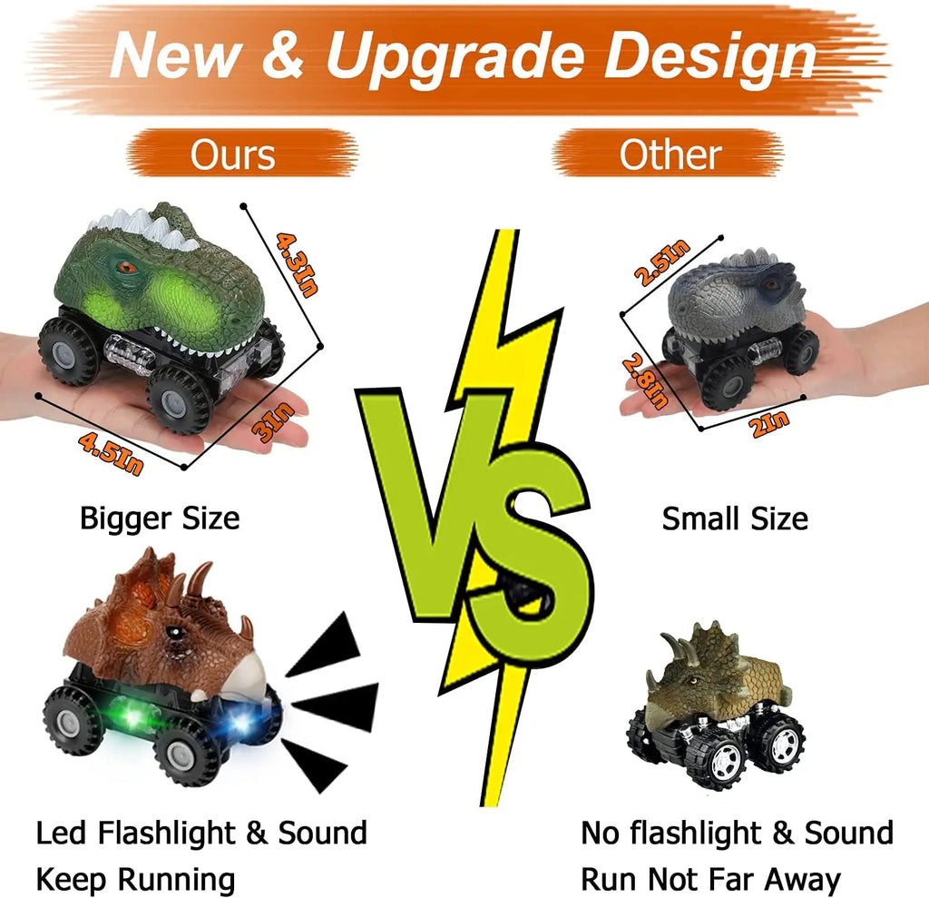 Dinosaur Toy Car – T-Rex Interactive Vehicle for Kids