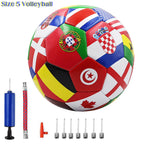 Soccer Ball Size 5 PVC Outdoor Match & Training Football