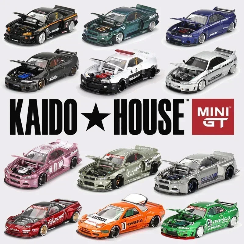 1:64 Diecast Model Car – JDM Racing Alloy Collectible