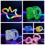 Twist Rope Fidget Toy – Rainbow Deformable Stress Relief Rope