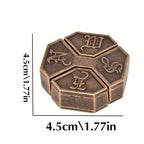 Metal Brain Teaser Puzzle – Challenging 3D Geometric Game