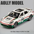 1:32 Diecast Sports Car – Sound & Light Pull Back Model